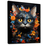Pixie-bob Pondering Cat Collage - Cat Wall Decor