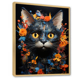 Pixie-bob Pondering Cat Collage - Cat Wall Decor