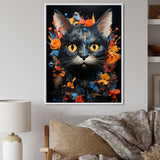 Pixie-bob Pondering Cat Collage - Cat Wall Decor