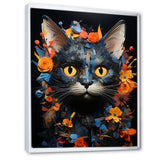 Pixie-bob Pondering Cat Collage - Cat Wall Decor