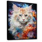 Ragamuffin Radiance Multicolor Cat Collage - Cat Wall Art Prints