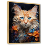 Ragamuffin Radiance Cat Collage - Brown Cat Wall Art