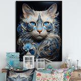 Siamese Serenade Cat - Cat Canvas Wall Art