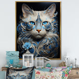 Siamese Serenade Cat - Cat Canvas Wall Art