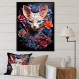 Cat Sphynx Soul Portrait - Cat Wall Art Prints