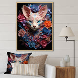 Cat Sphynx Soul Portrait - Cat Wall Art Prints