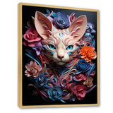 Cat Sphynx Soul Portrait - Cat Wall Art Prints