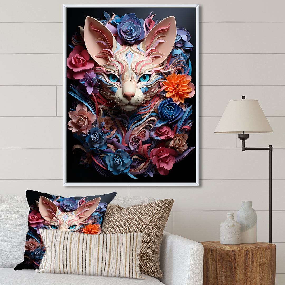 Cat Sphynx Soul Portrait - Cat Wall Art Prints
