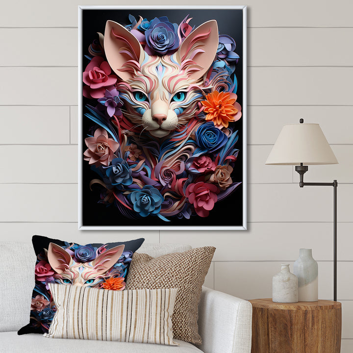 Cat Sphynx Soul Portrait - Cat Wall Art Prints