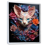 Cat Sphynx Soul Portrait - Cat Wall Art Prints