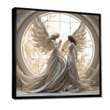 Angelic Annunciation Of Christianity Art - Spiritual Canvas Wall Art