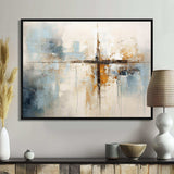 Minimalism Christianity Cross Dream I - Spiritual Canvas Wall Art