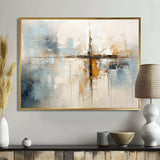 Minimalism Christianity Cross Dream I - Spiritual Canvas Wall Art