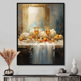 The Last Supper Spectrum Collage - Spiritual Canvas Wall Art