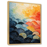 Cubist Clam Geometric Coastlines - Clam Wall Decor