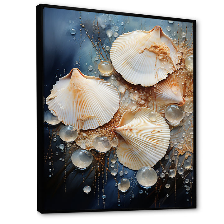Ethereal Marine Clams - Clam Wall Art Prints