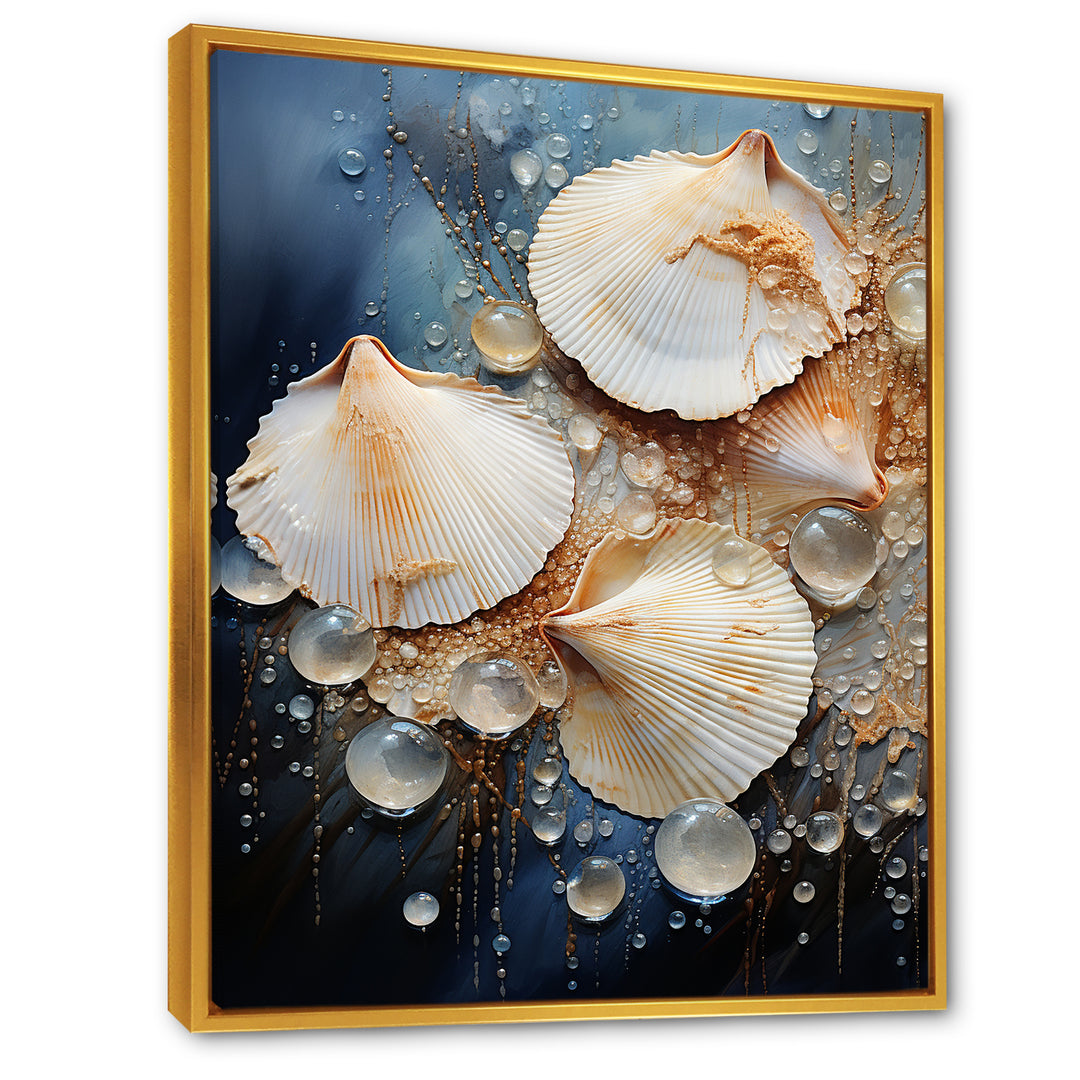 Ethereal Marine Clams - Clam Wall Art Prints