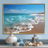 Oceanic Beach Harmony I - Coastal Canvas Wall Art