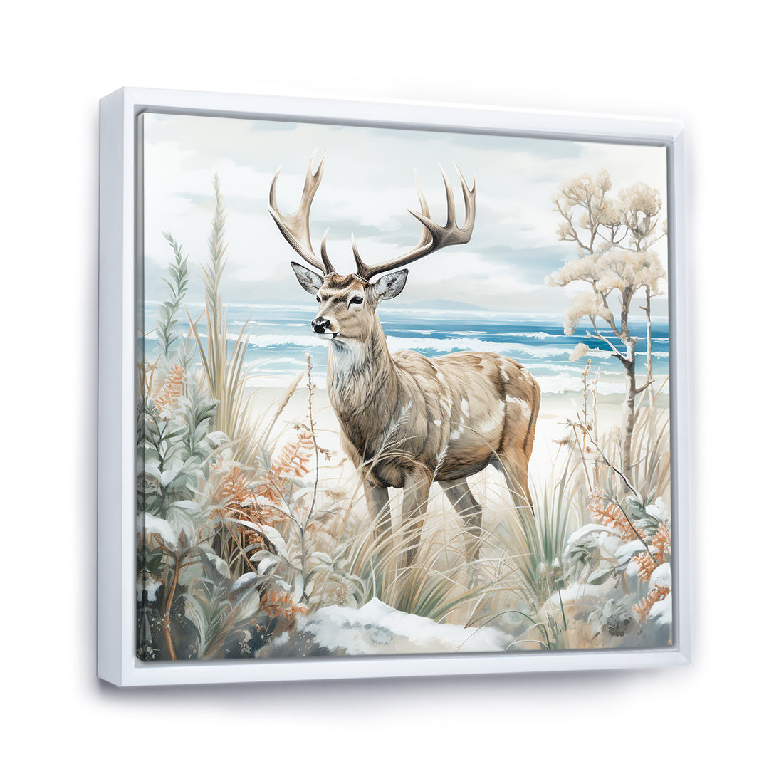 Deer Charm In Winter - Deer Wall Decor