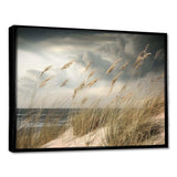 Coastal Beach Grass Tranquility - Coastal Canvas Wall Art