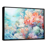 Underwater Coral Symphony Ii I - Animals Canvas Wall Art