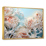 Pink Basket Underwater Elegance - Pink Coral Wall Art