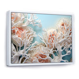 Pink Basket Underwater Elegance - Pink Coral Wall Art