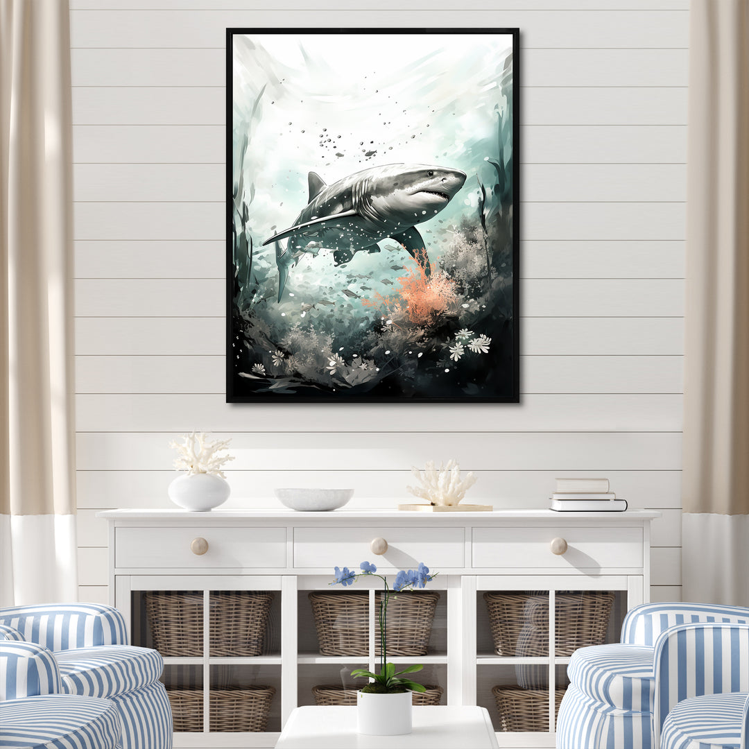 Shark Silent Killer - Shark Wall Decor