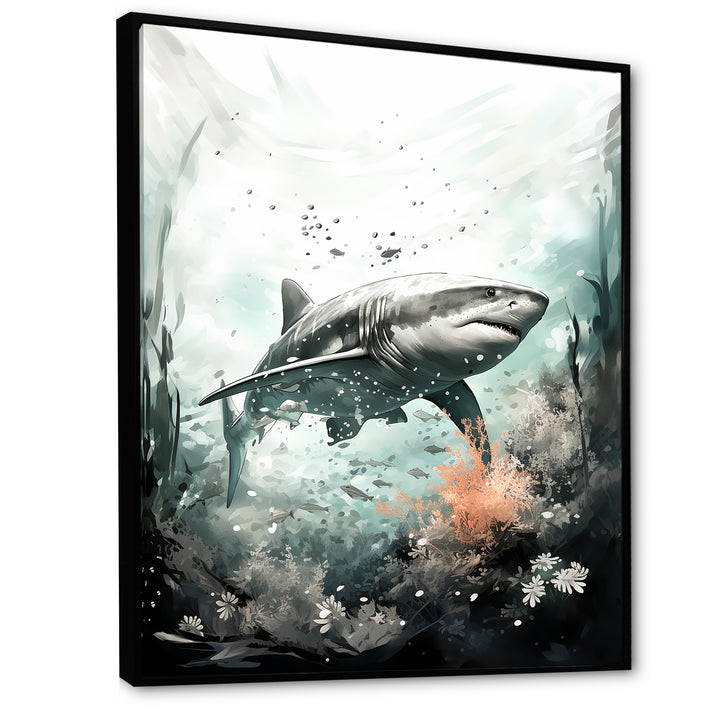 Shark Silent Killer - Shark Wall Decor