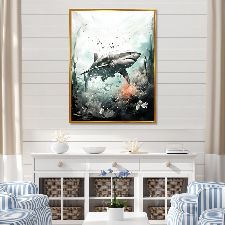 Shark Silent Killer - Shark Wall Decor