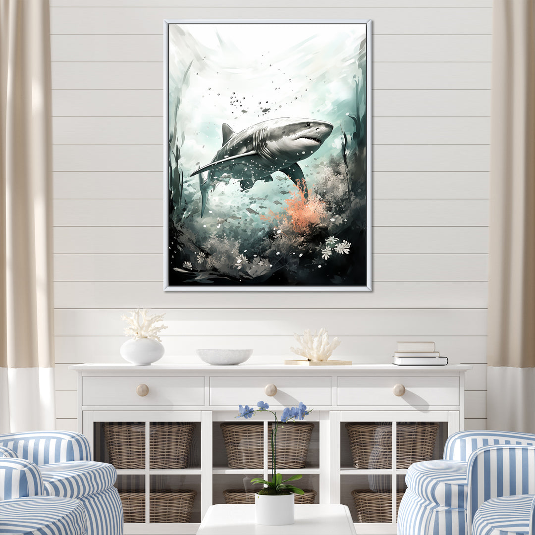 Shark Silent Killer - Shark Wall Decor