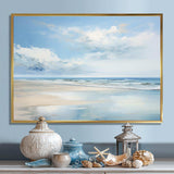 Coastal Beach Minimal Scenery II - Coastal Canvas Wall Art