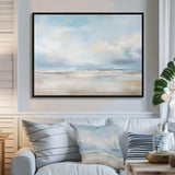 Coastal Beach Minimal Scenery V - Coastal Canvas Wall Art