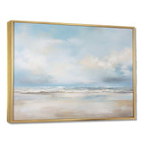 Coastal Beach Minimal Scenery V - Coastal Canvas Wall Art