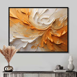 Gold And Beige Soft Wave Paint II - Abstract Canvas Wall Art