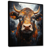 Liquid Fusion Cow Portrait - Cow Wall Decor