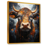 Liquid Fusion Cow Portrait - Cow Wall Decor