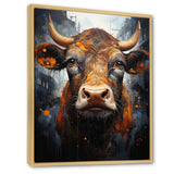 Liquid Fusion Cow Portrait - Cow Wall Decor