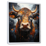 Liquid Fusion Cow Portrait - Cow Wall Decor