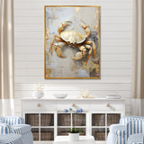 Minimalism Crab Painting - Crab Home Decor Art