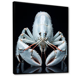 Modern Black And Blue Crayfish - Crayfish Wall Art Prints