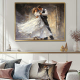 Couple Dance Ballroom Waltz II - Fashion Canvas Wall Art