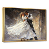 Couple Dance Ballroom Waltz II - Fashion Canvas Wall Art