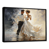 Couple Dance Ballroom Waltz III - Fashion Canvas Wall Art