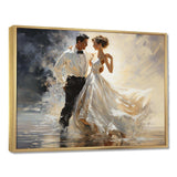 Couple Dance Ballroom Waltz III - Fashion Canvas Wall Art