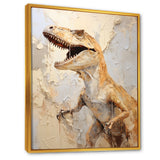 Dinosaur T Rex Supreme - Dinosaur Framed Canvas Art