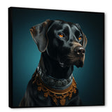 Dog Afghan Elegance - Dog Living Room Wall Art