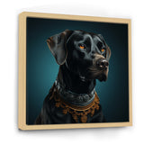 Dog Afghan Elegance - Dog Living Room Wall Art