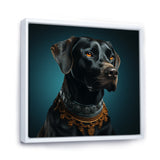 Dog Afghan Elegance - Dog Living Room Wall Art