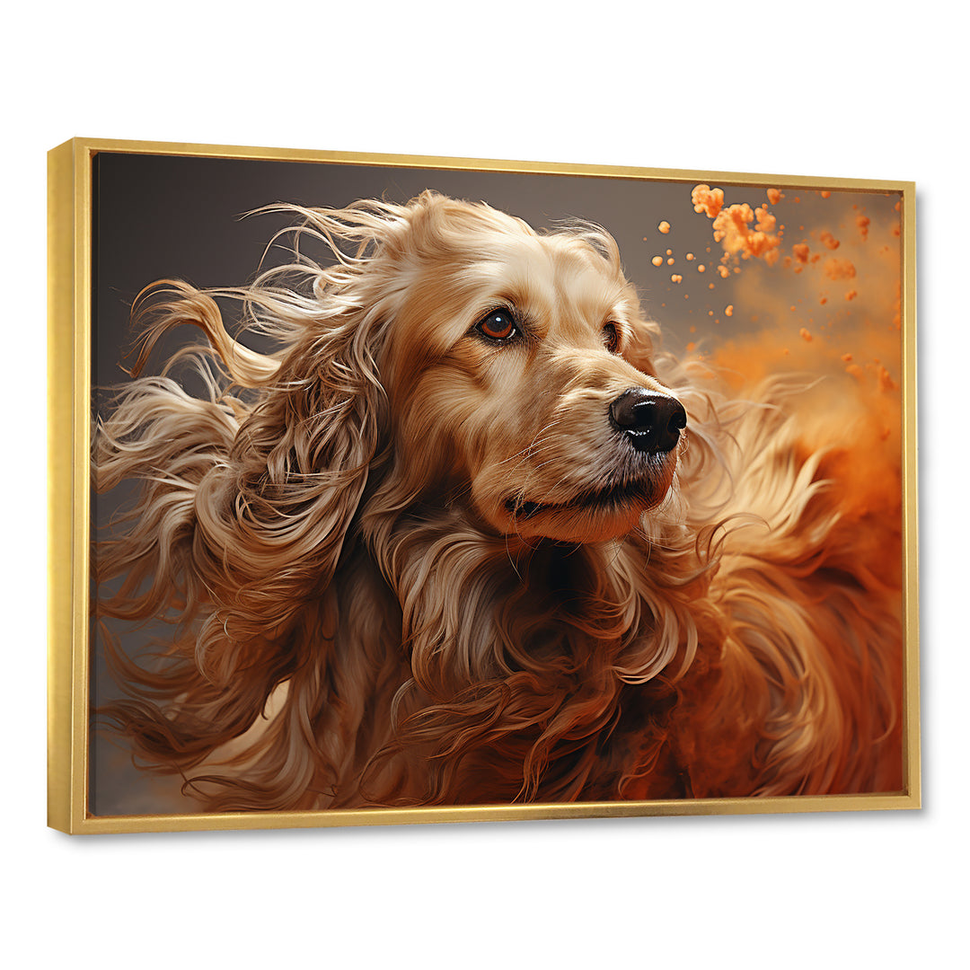 Dog Afghan Hound Air - Dog Bedroom Wall Art